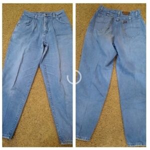 Vtg Lee mom jeans sz 30 Y2K hi waist relaxed